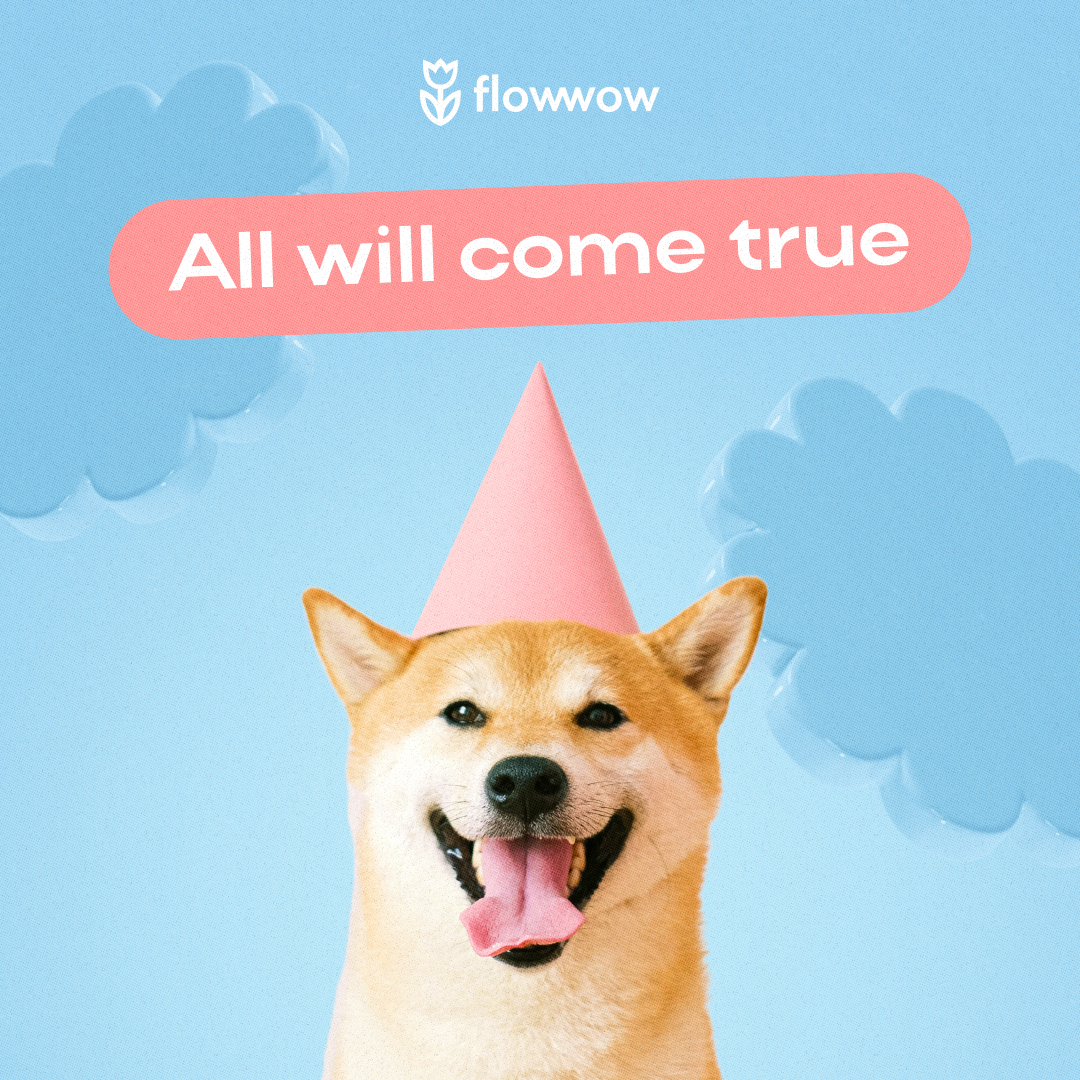 Greeting card: All will come true