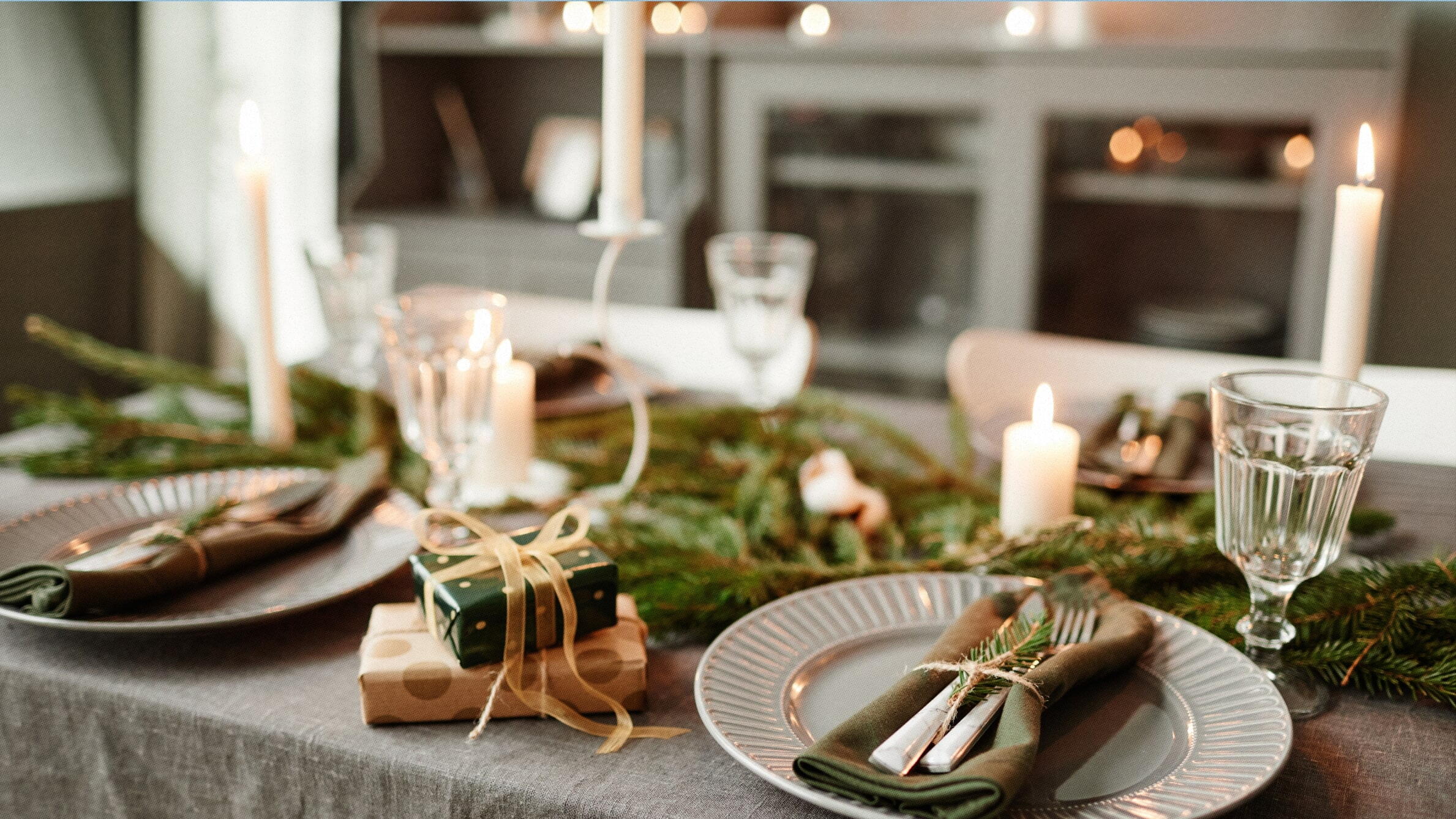 Christmas table decor ideas