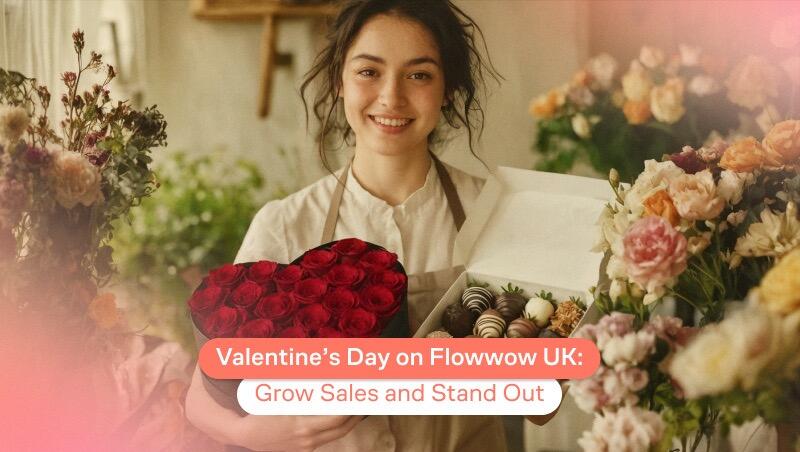 Valentine’s Day on Flowwow UK: How to Boost Sales and Stand Out from Competitors
