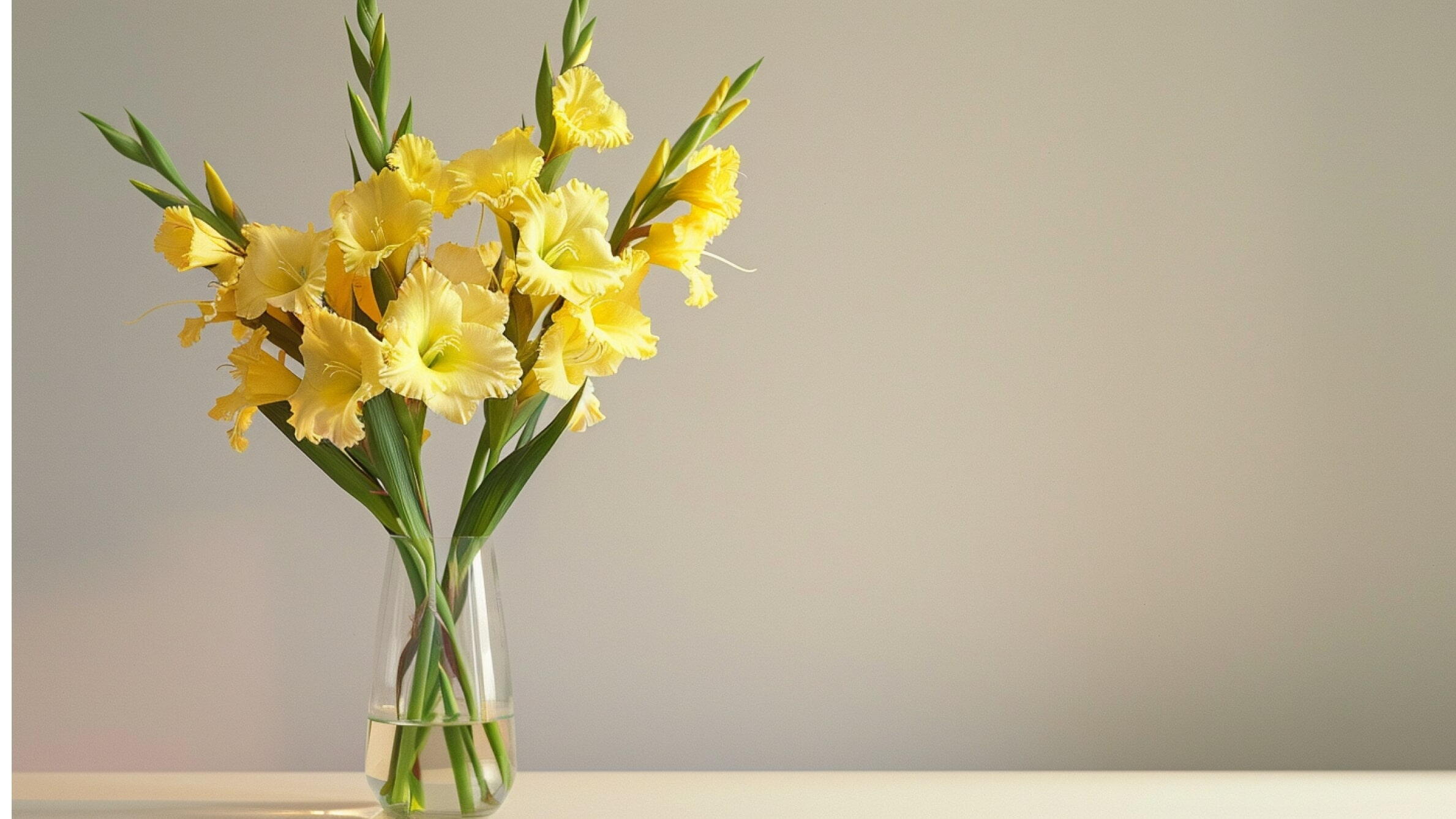 Yellow Gladiolus
