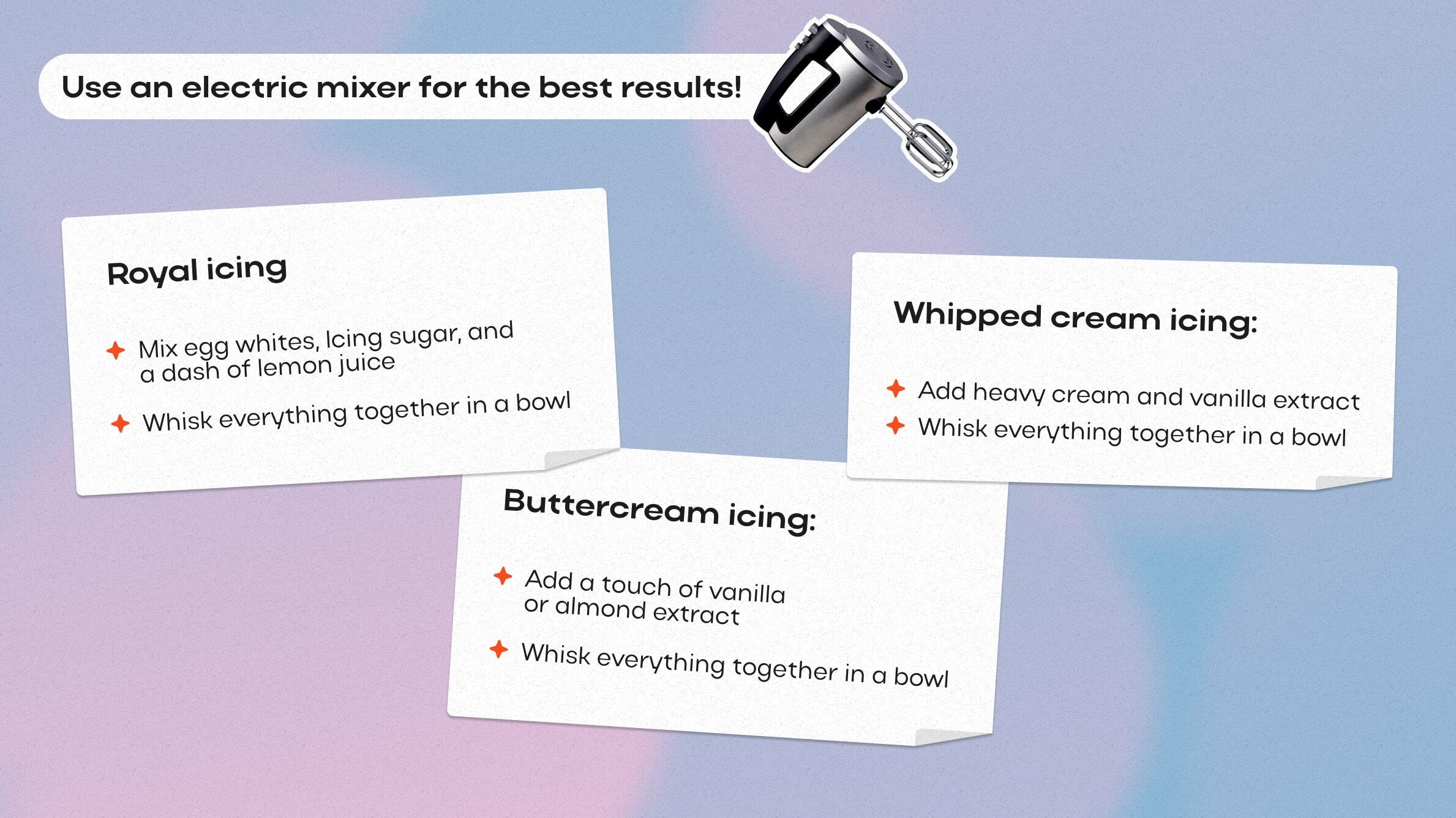 Christmas cake icing recipes