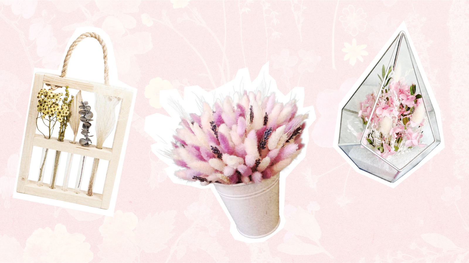 How to dry flowers at home