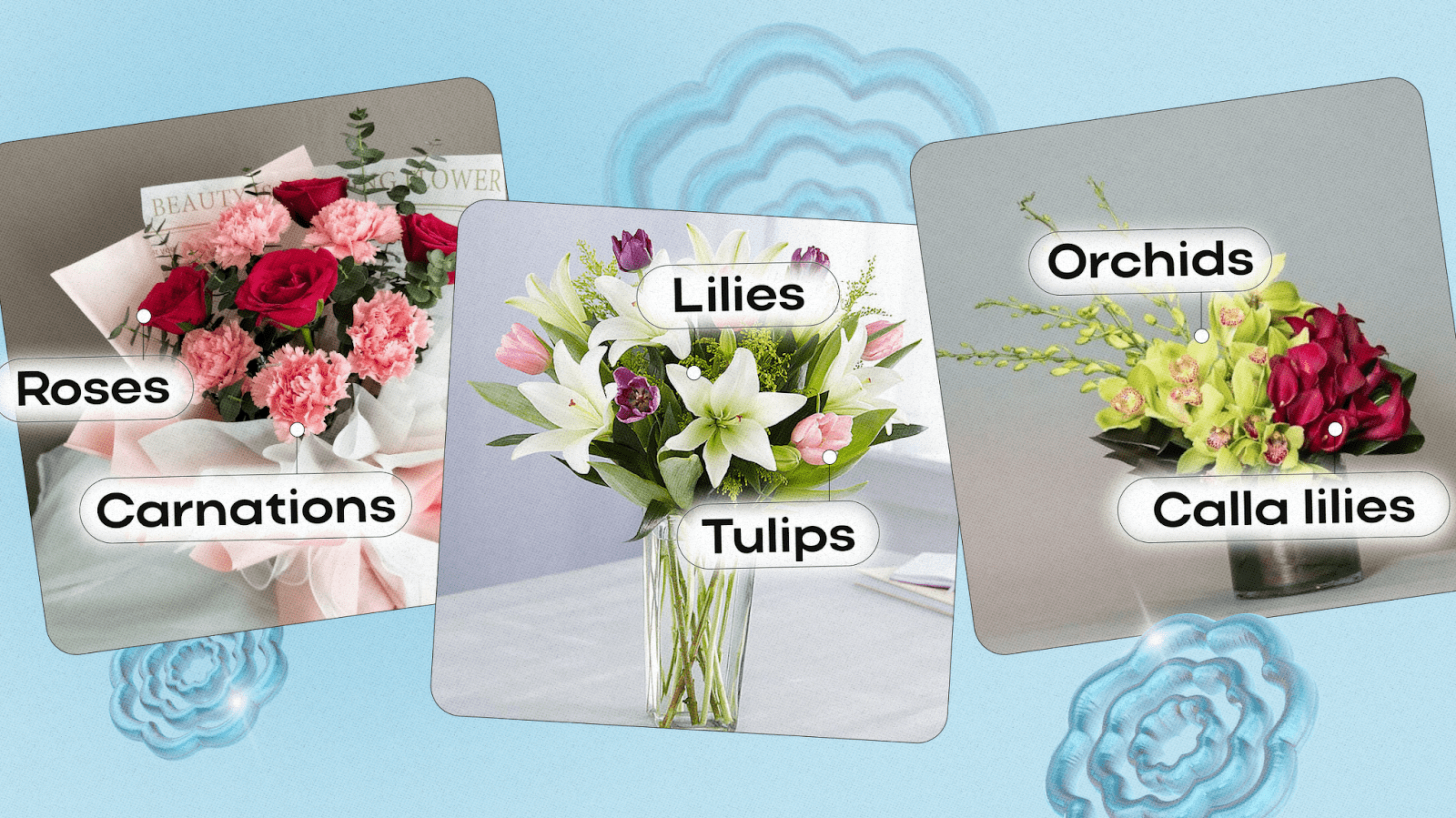 Which flowers go well together in a bouquet