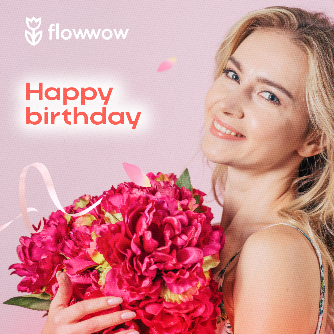 Happy birthday peonies images