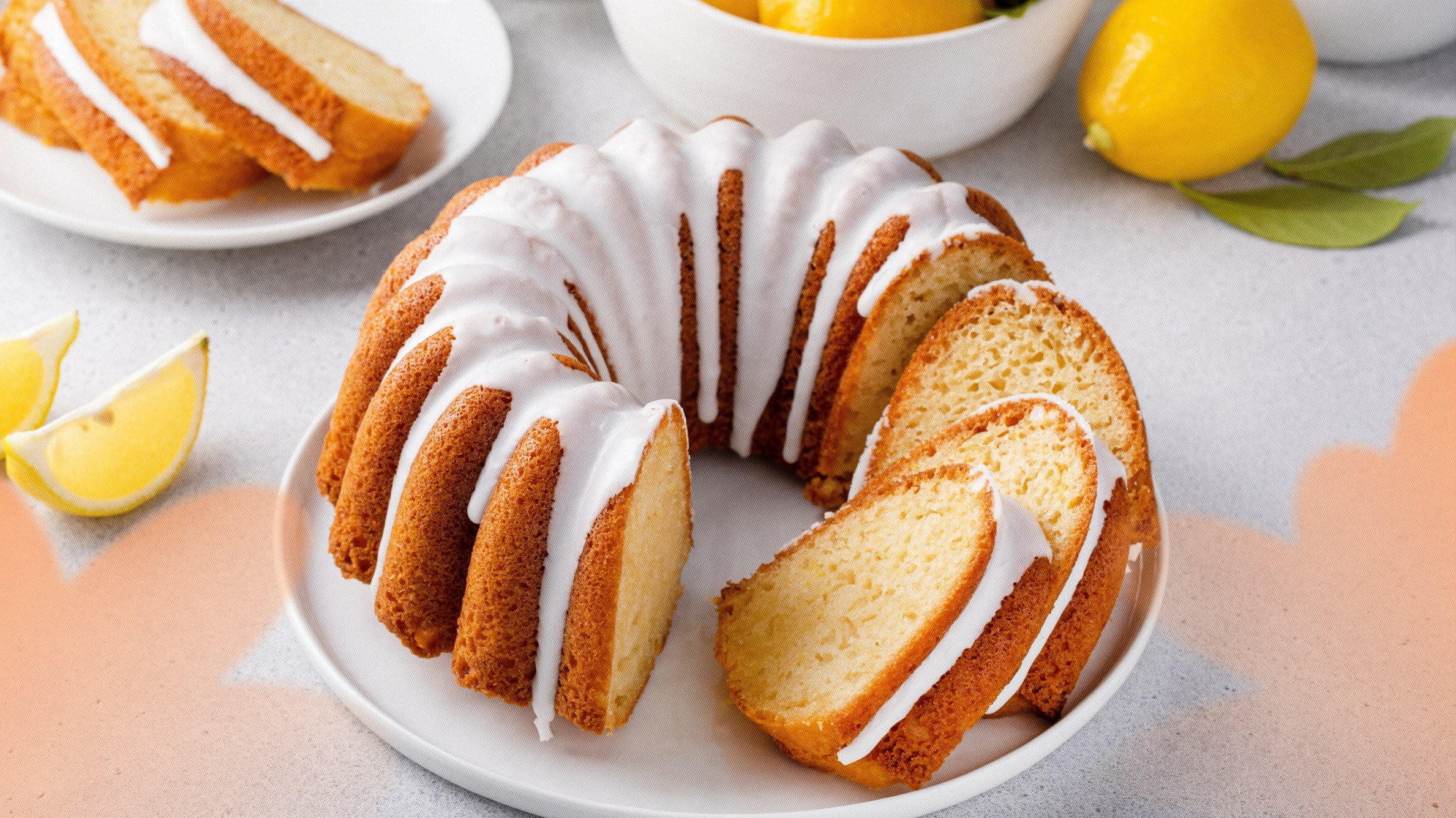 Easy lemon drizzle cake
