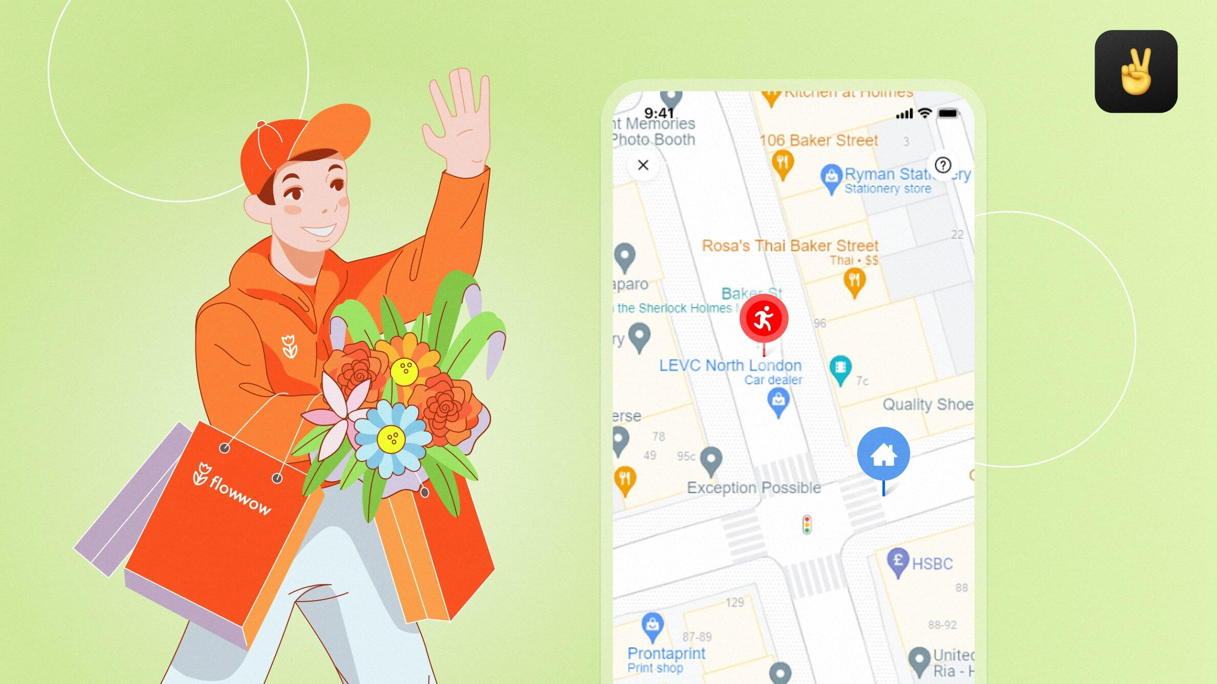 Flowwow App for Couriers