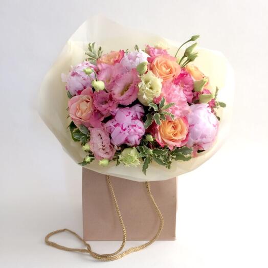 Peony bouquet