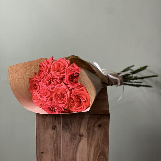 Orange rose collection