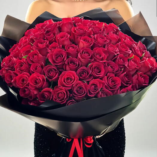 100 Love Ruby Red Bouquet