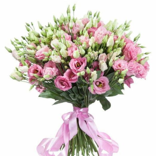 Eustoma Pink Bouquet