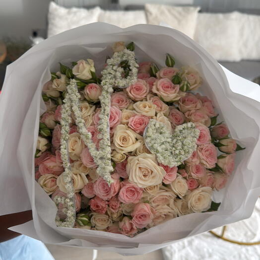 Пастельний букет мрії