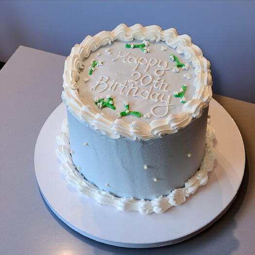 Vintage Bento Birthday Cake