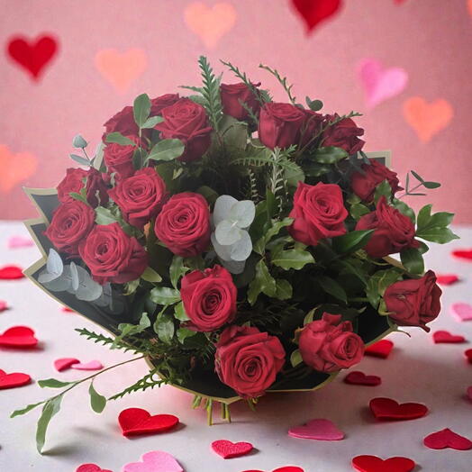 Grand Romance – 24 Red Roses