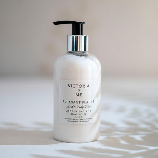 Pleasant places hand and body lotion