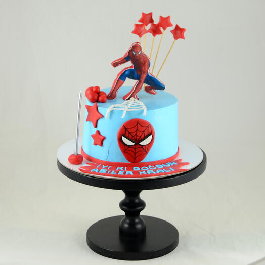 🕷️ Spiderman Birthday Cake – Handmade   Custom Design