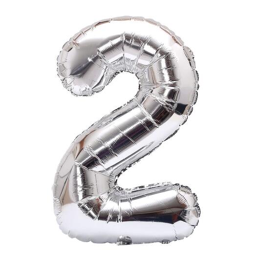 Foil Balloon Number 2