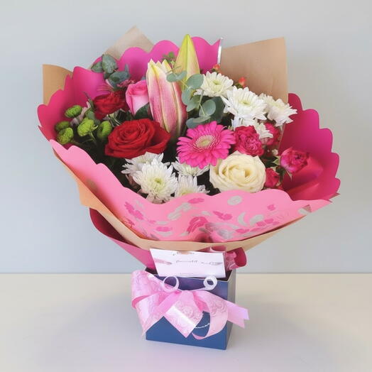 Букет из сахарной ваты