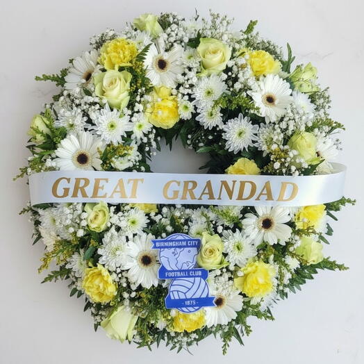 Венок открытого стиля 14 дюймов