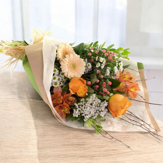 Autumn peaches and cream