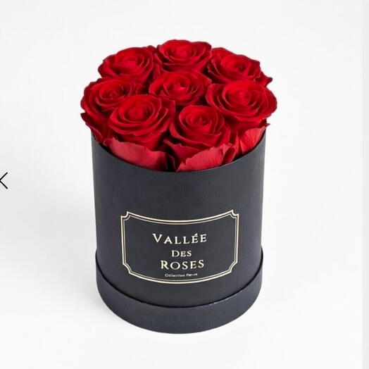 Red Preserved Roses Box