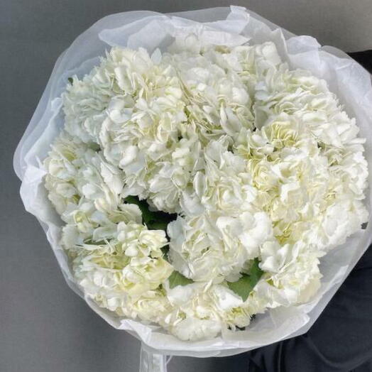 Grand White Hydrangea Bouquet