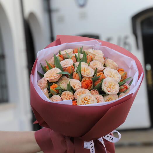 Peach Blossom Bouquet