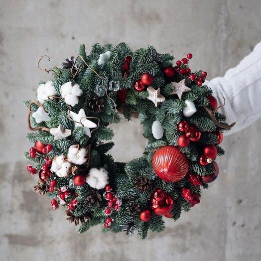 Сhristmas Happiness (fresh cut spruce)