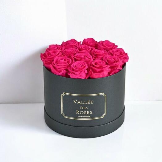 Hot Pink 1 Year Lasting Roses