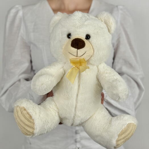 30cm White Teddy
