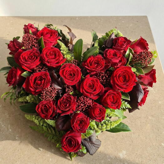 Rose Heart wreath