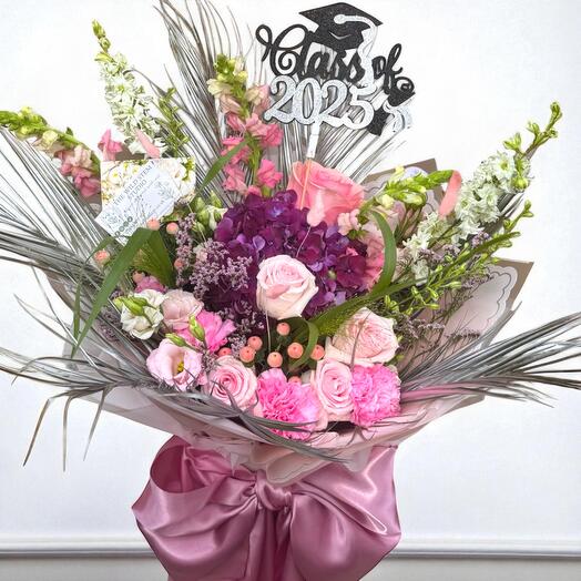 The Wild Graduation Bouquet – Class of 2025 Flowers