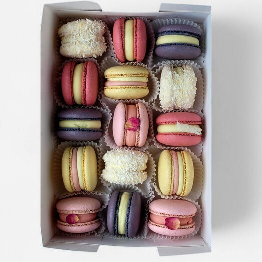 Макаруны (коробка из 15 штук)