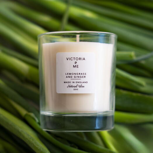 Lemon grass and Ginger Candle