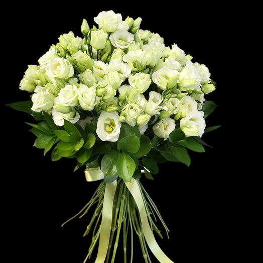 Lisianthus White Bouquet