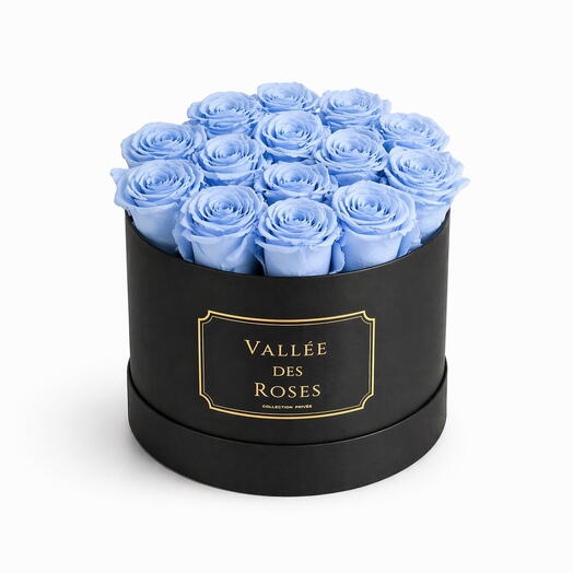 Blue Preserved Roses