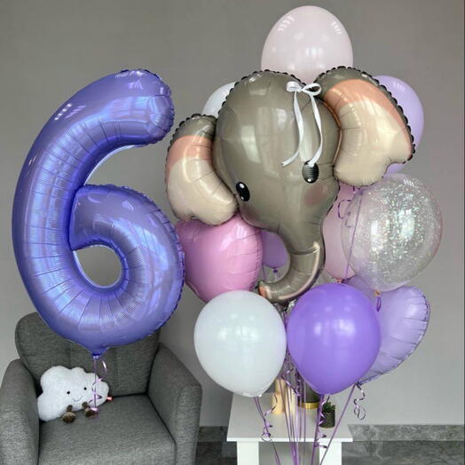 Party Elephant Balloons