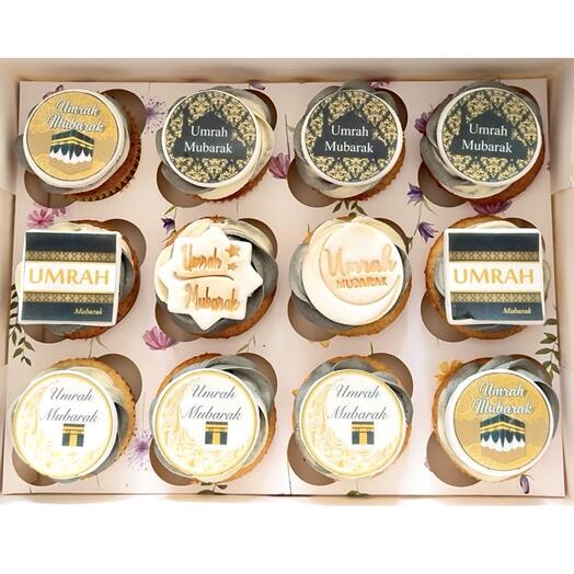 Umrah Mubarak Cupcakes