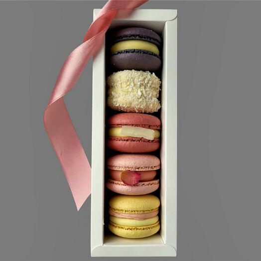 Макаруны (коробка из 5 штук)