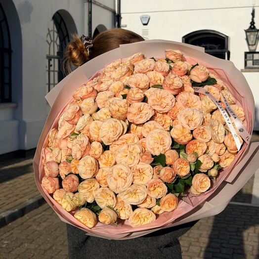 Peach Garden Roses XL