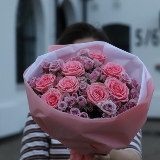 Blush Pink Rose Bouquet