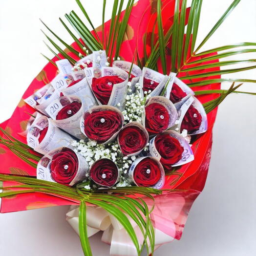 Money Rose Bouquet