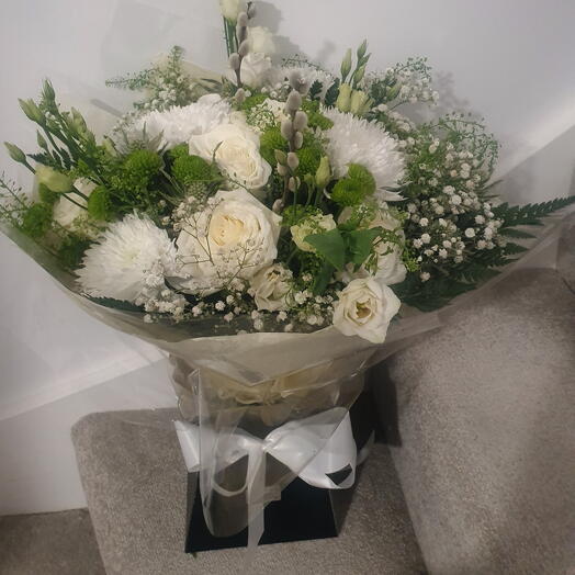 White elegant bouquet