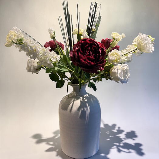 Crimson Ivory Harmony