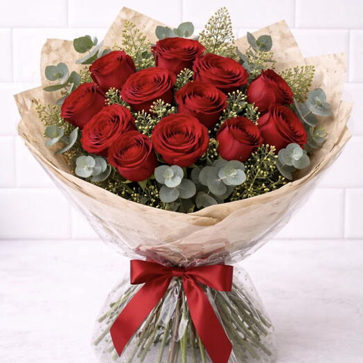 Red rose bouquet