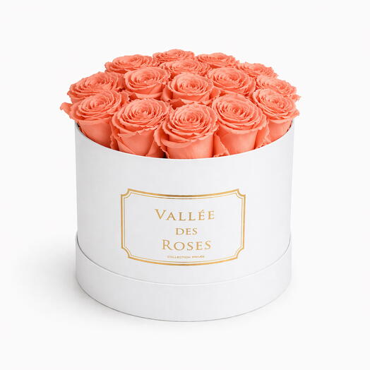 Peach Preserved Roses