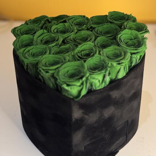 Green roses