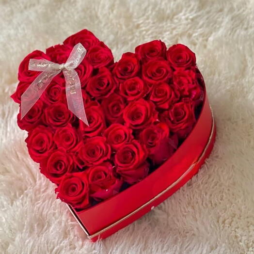 Шляпная коробка в форме сердца