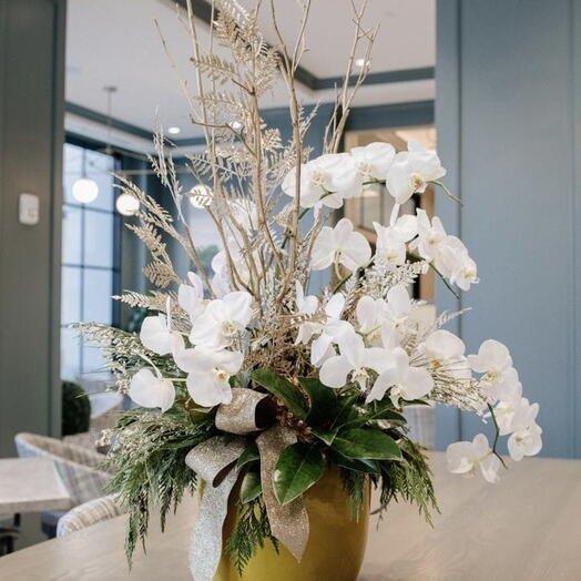 Holiday Orchids Arranjament