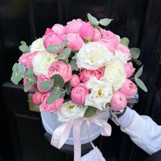 Rosy Elegance Hatbox
