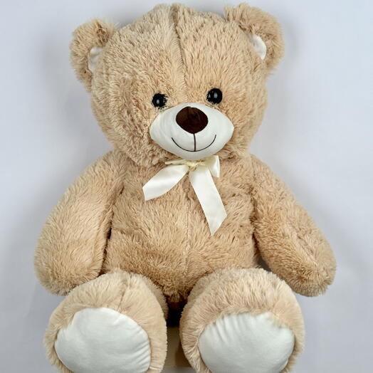 Teddy Classic – Large Beige Plush Bear